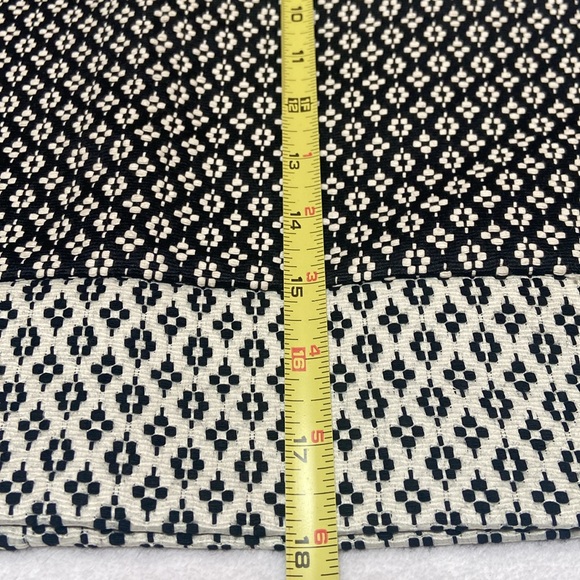 ANN TAYLOR LOFT NWT Black & Creamy White Skirt Size 8 - Picture 6 of 7